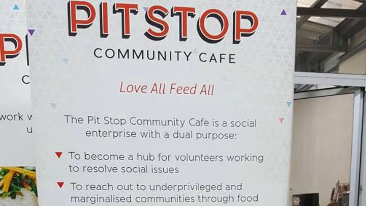 pit stop community cafe love all feed all 1