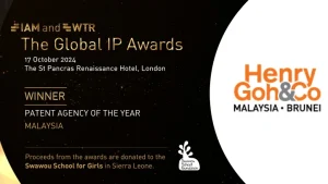 the global ip awards 2024 henry goh honored with malaysia patent agency of the year